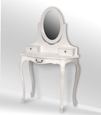 Увеличить Столик консоль Туалетный столик с зеркалом М114